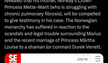 Marius Borg Høiby seems to dgaf, Mette-Marit to give testimony in the case.