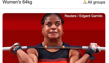 Google's chosen photo for Women's 64Kg Event