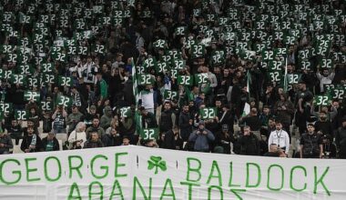 Chelsea and Panathinaikos fans pay emotional tribute to George Baldock ahead of Conference League clash - after footballer tragically died in Greece aged 31