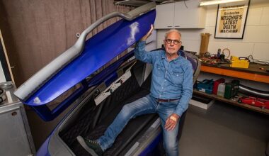 Dr Philip Nitschke (pictured with a prototype) has vowed to print a new machine - made using a 3D printer - in the Netherlands to use in a country other than Switzerland