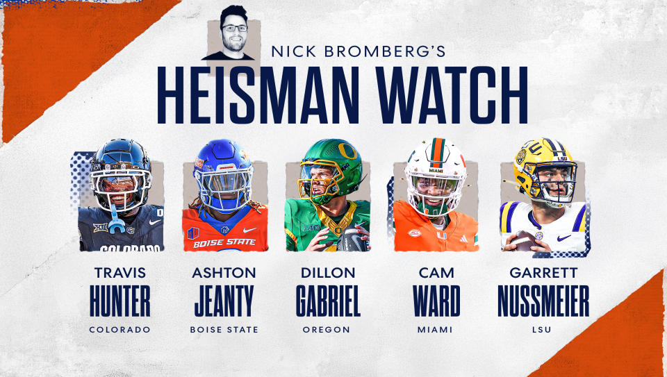 How will the Heisman race shake out? (Joseph Raines/Yahoo Sports)