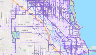 2 Years' Worth of Running in Chicago [OC]