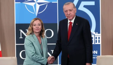 Meloni invites Erdogan to Italy amid Middle East tensions