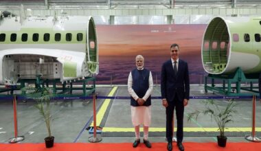 Prime Minister Narendra Modi and Spanish President Pedro Sanchez (Photo/ANI)