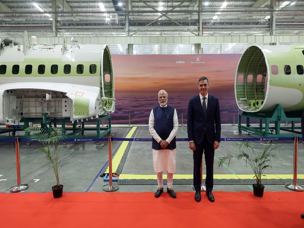 Prime Minister Narendra Modi and Spanish President Pedro Sanchez (Photo/ANI)