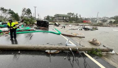 Taiwan shuts down, braces for arrival of Super Typhoon Kong-rey | Weather News