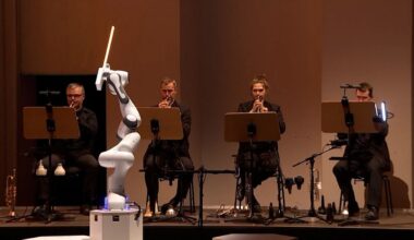 Orchestre symphonique de Dresde : premier concert dirigé par des robots