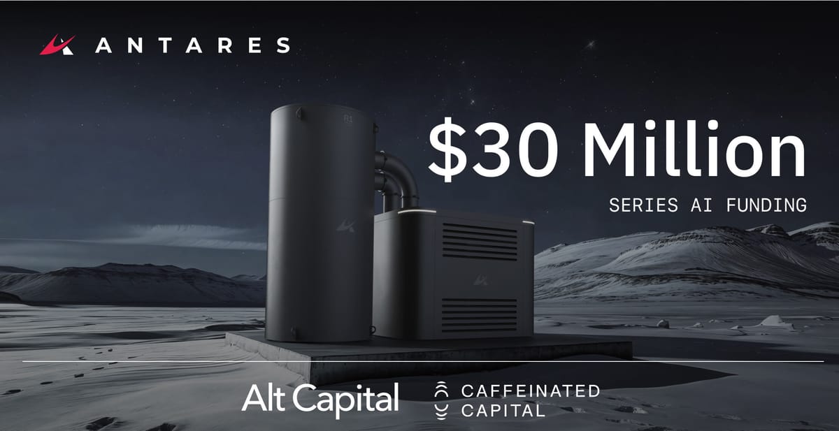 Antares Raises $30M Series A to Build Small Nuclear Microreactors