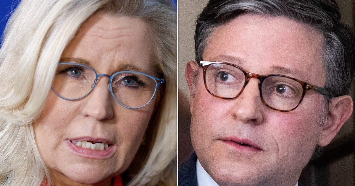 Liz Cheney Has Little 'Faith' Speaker Johnson Would Certify Election