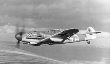 Wreckage of a World War II German Fighter Aircraft Recovered