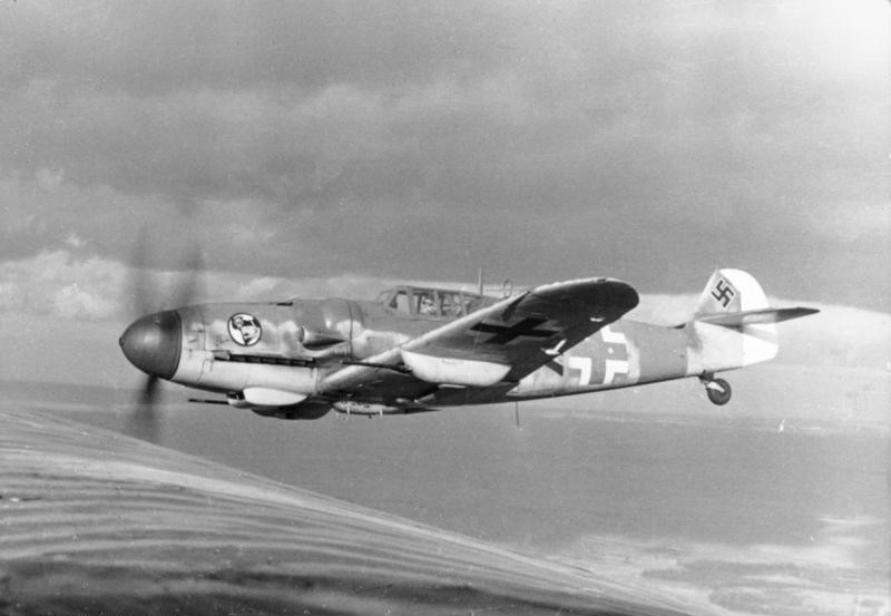 Wreckage of a World War II German Fighter Aircraft Recovered