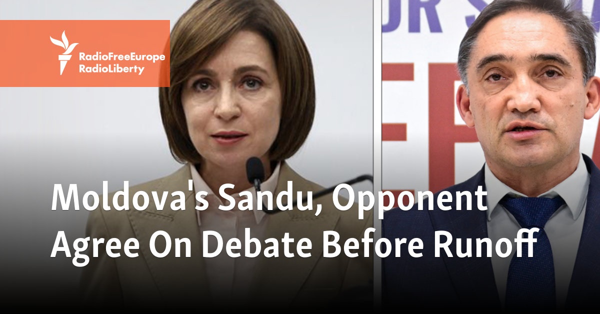 Moldovan President, Opponent Agree On Debate Before Runoff