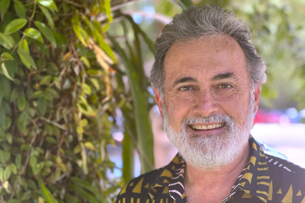 Cormac Cullinan, a judge with the International Rights of Nature Tribunal, visits Belém, Brazil on July 28, 2022. Credit: Katie Surma/Inside Climate News