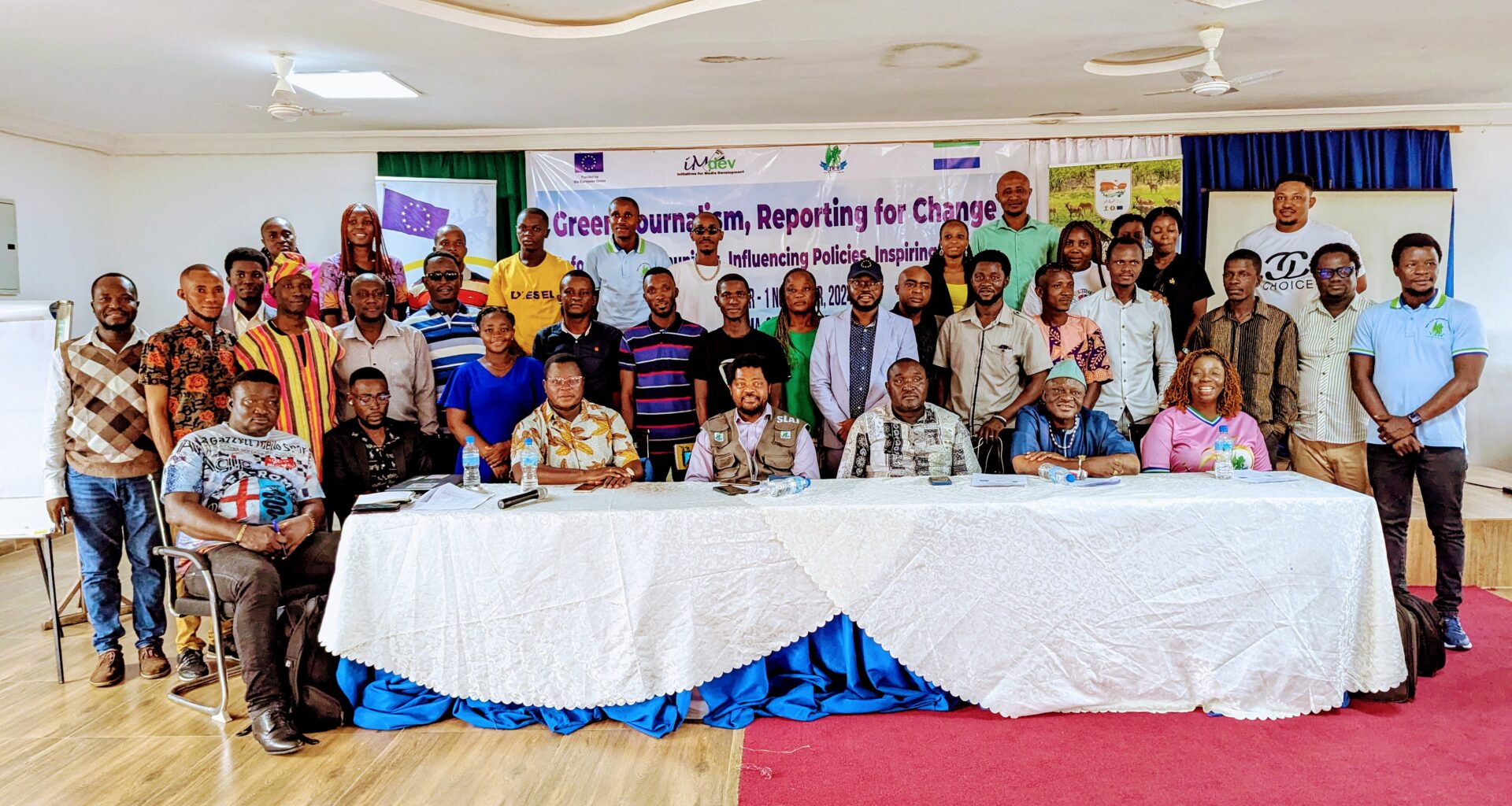 European Union, SLAJ Launch Environmental Training for Journalists in Sierra Leone: A Key Step towards Strengthening Media’s Role in Climate Action