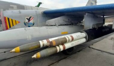 Ukrainian Air Forces Su-25 strikes enemy buildings with Zuni rockets