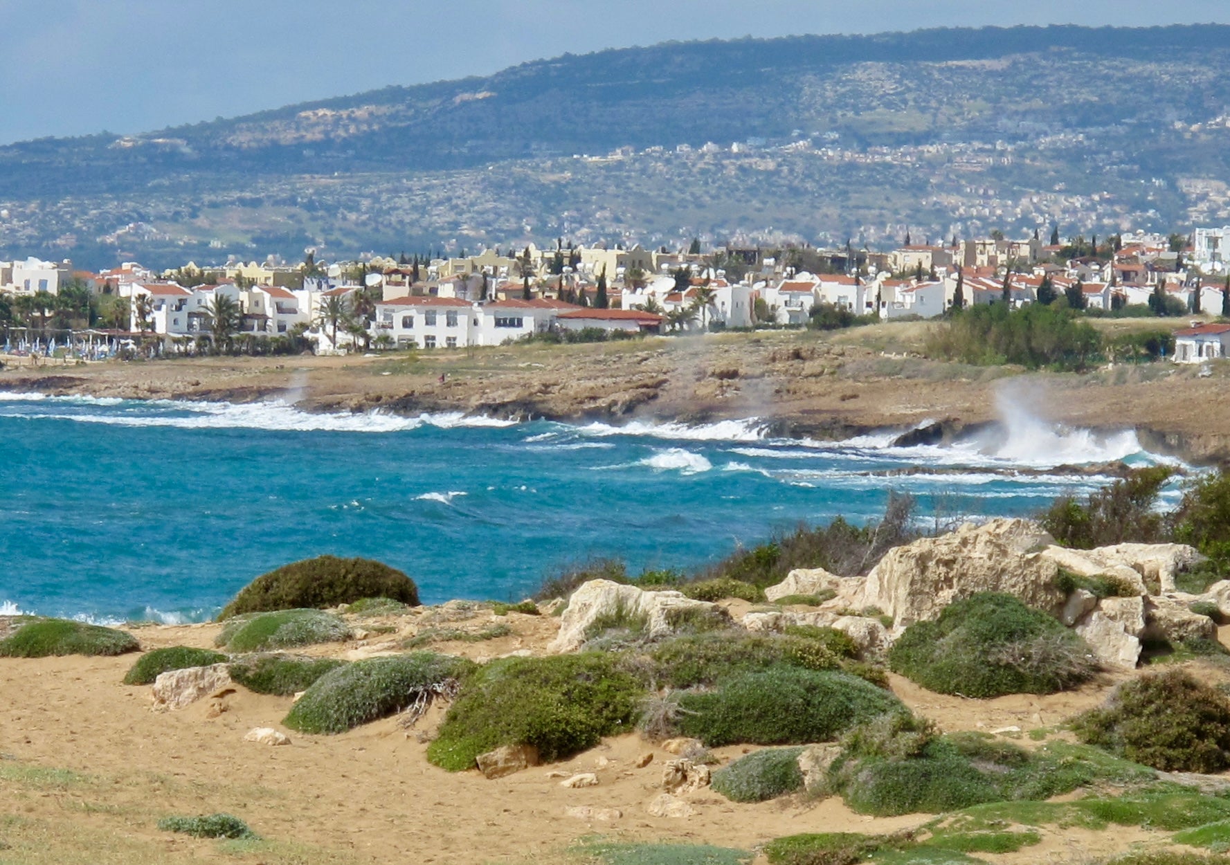 Dream destination? The coast near Paphos in western Cyprus