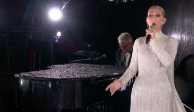 Celine Dion's showstopping Olympics performance is slammed as 'FAKE' and pre-recorded in extraordinary row in France