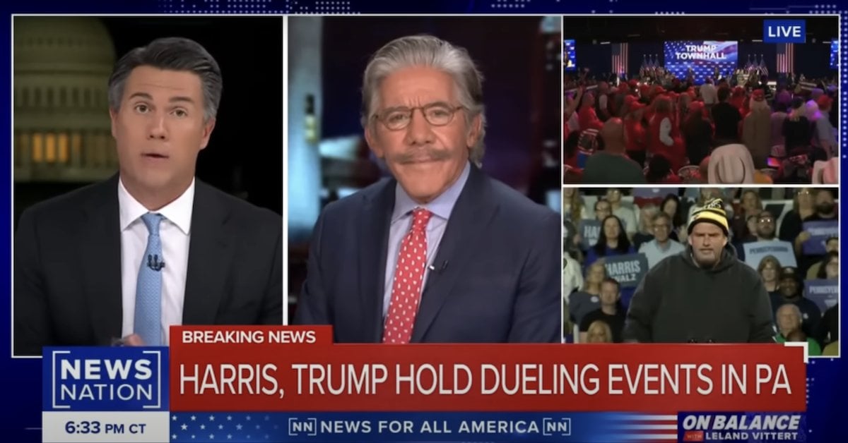 Geraldo Rivera Has No Clue How Latinos with ‘Any Self Respect’ Could Back ‘Absolute Racist’ Trump Amid Favorable Polling