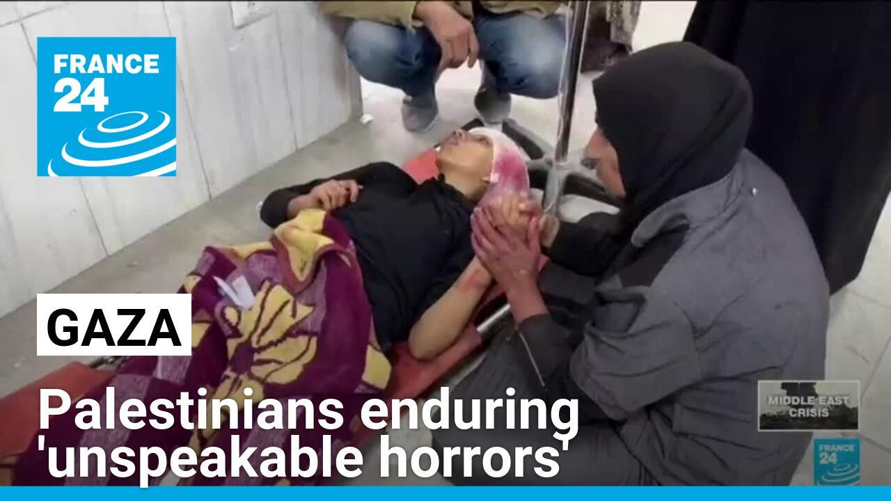 Palestinians enduring 'unspeakable horrors' in north Gaza