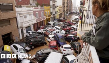 Spain flood death toll expected to rise as dozens missing