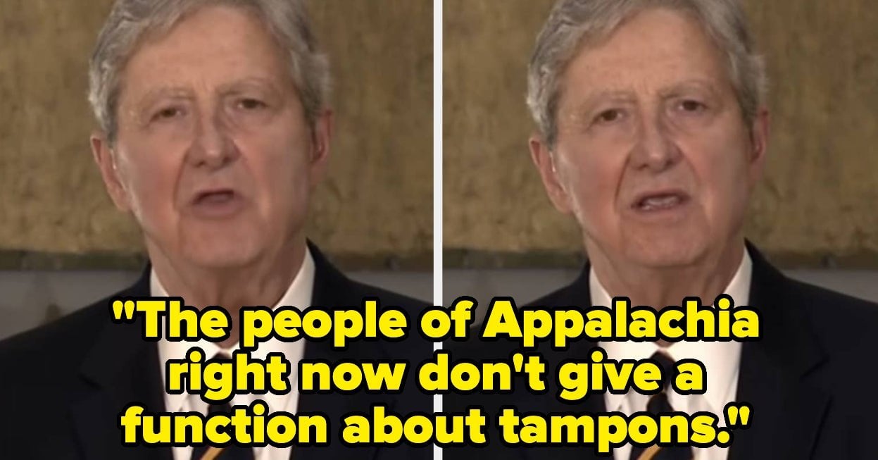 People Are Roasting A Republican Senator For Apparently Not Knowing How Periods Work