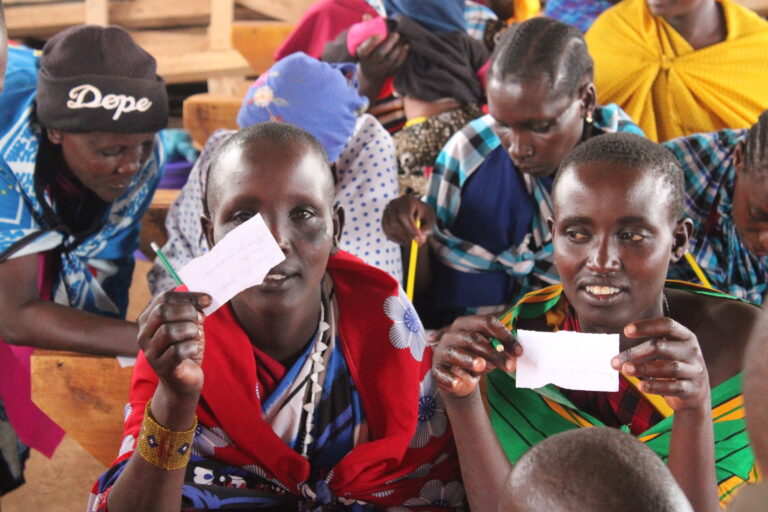 Terrat residents at an entrepreneurship training facilitated by TACCEI. Image courtesy TACCEI.