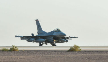 Air Force F-16s from Germany Deploy to Middle East