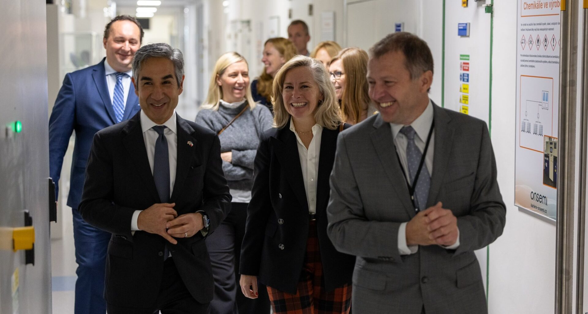 Ambassador Sabet Visits Onsemi Factory in Rožnov pod Radhoštěm