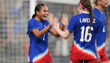 USWNT 3, Iceland 1: Alyssa Thompson’s first international goal helps U.S. secure victory