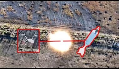 Drone-on-Drone: Ukrainian UAV Drops Munition on Mid-Air Russian Mavic