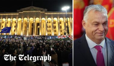 Viktor Orban praises ‘free’ election in Georgia despite protests over ‘Kremlin rigged’ vote