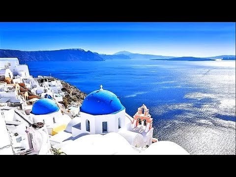 SANTORINI. THE VOLCANO ISLAND