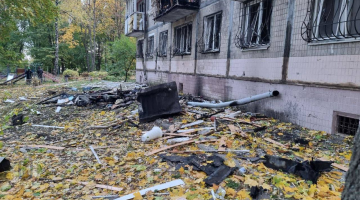 Russian Drone Strikes Jewish School in Kyiv, Causing ‘Significant Damage’