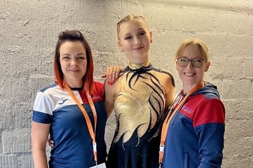 Islanders achieve PB representing Great Britain