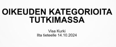 Kansain oikeus mureni, tilalle ympäristöoikeuden totalitarismi