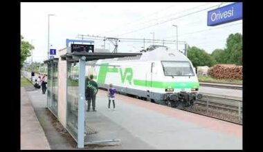 Every Railway Station in Finland