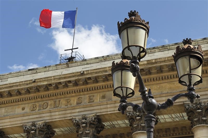 &copy; Reuters.  France stocks lower at close of trade; CAC 40 down 0.08%