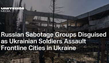 Russian Sabotage Groups Disguised as Ukrainian Soldiers Assault Frontline Cities in Ukraine