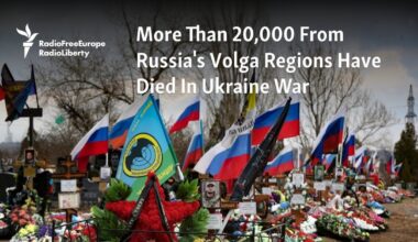 More Than 20,000 From Russia's Volga Regions Have Died In Ukraine War