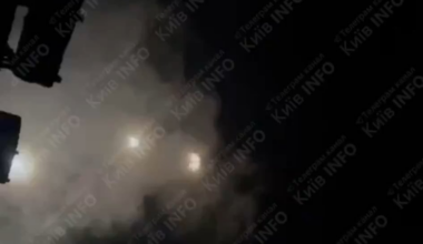 Skynex 35mm AHEAD being used over Kyiv against Russian kamikaze UAVs tonight