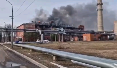 One of the largest enterprises of the electrotechnical industry of the Russian Federation is on fire near Moscow. October 2024.