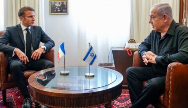 Macron warns Netanyahu he ‘must not forget’ Israel was created by UN decision