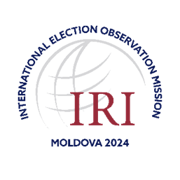 Logo: Election Observation Mission, IRI, Moldova 2024