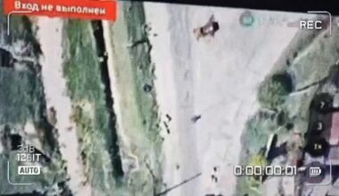 Kherson region. Russian soldiers continue posting videos of live human hunts online, adding the most unsuitable music. Here, they are trying to kill a woman on a bicycle.