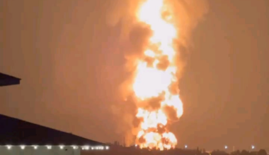 Another tanker exploded at the oil terminal in occupied Feodosia, Crimea. The entire facility may end up burning down completely as a result of the drone strike in October 7