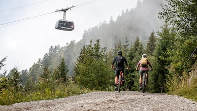 Bike trails, hiking paths, cable car rides and alpine scenery abound in Austria's Tyrol. Photo: Innsbruck Tourism