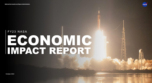 SPACE NEWS: New Report Shows NASA Generated $75.6 Billion Boost to U.S. Economy