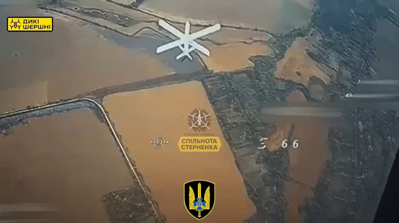 A Ukrainian FPV pilot takes down a Russian Lancet UAV with his interceptor quad.