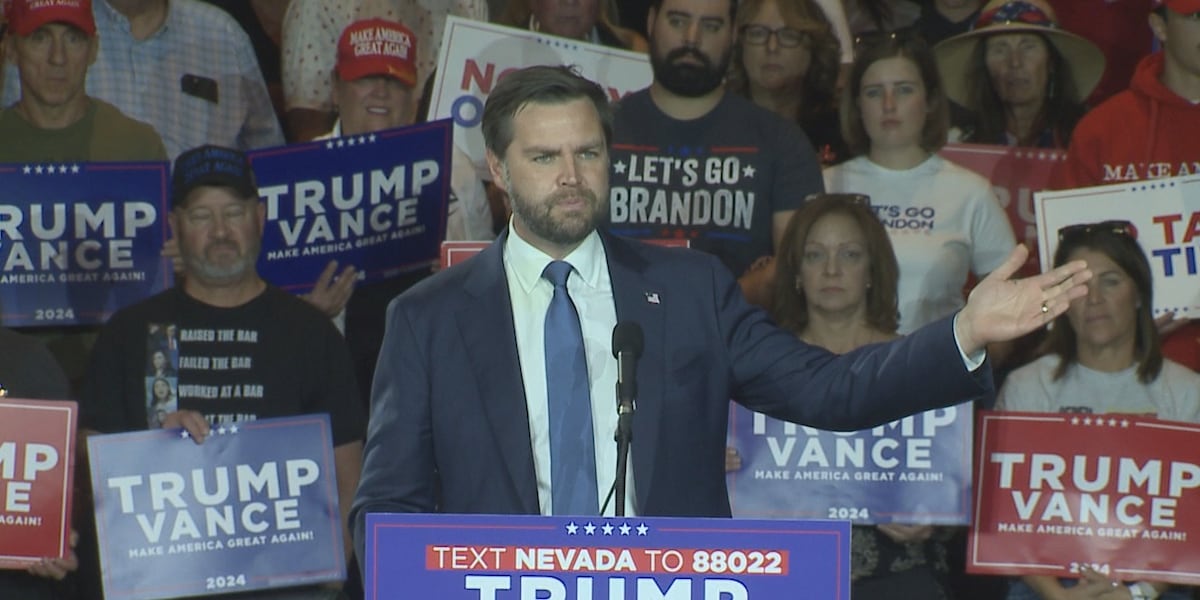 GOP VP nominee JD Vance addresses economy, immigration and affordable housing in Reno