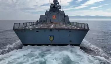 Sea Trials of the Ukrainian Corvette “Hetman Ivan Mazepa” have begun.